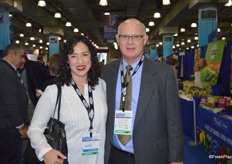 Leslie Simmons of Dave's Specialty Imports and Tony Taviano with B&B Imports, Inc.